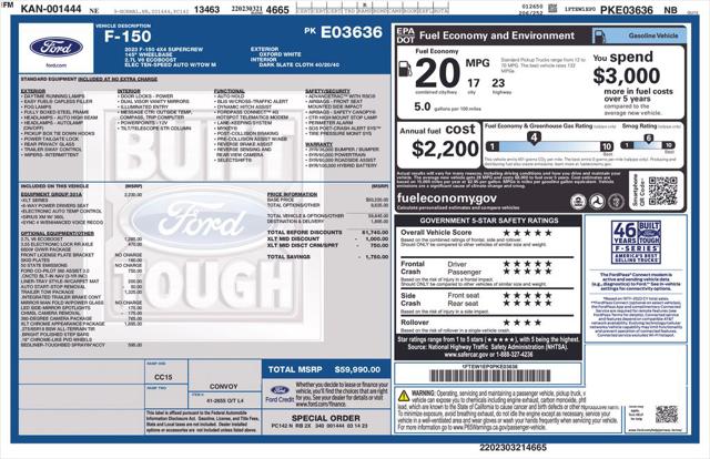 Used 2023 Ford F-150 XLT For Sale in Muscle Shoals, AL