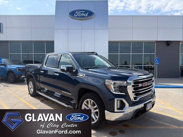 2021 GMC Sierra 1500 4WD Crew Cab Short Box SLT for sale in Clay Center, KS