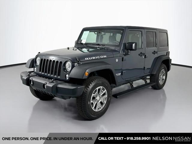 2018 Jeep Wrangler JK Unlimited Rubicon 4x4 for sale in Broken Arrow, OK
