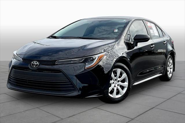 Certified Used 2025 Midnight Black Metallic Toyota LE image 34