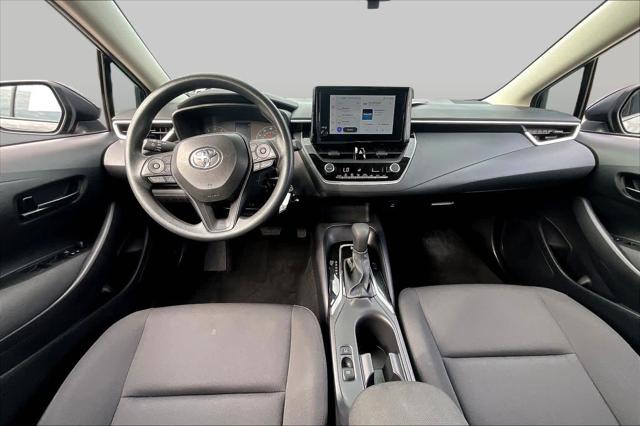 Certified Used 2025 Midnight Black Metallic Toyota LE image 48