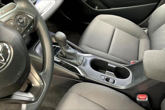 Certified Used 2025 Midnight Black Metallic Toyota LE image 49