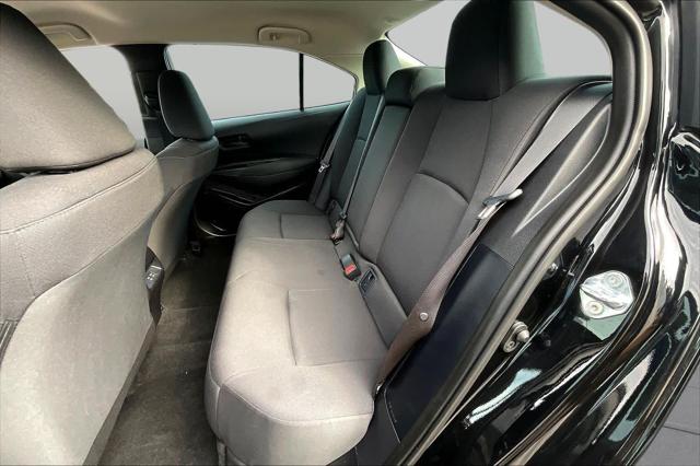 Certified Used 2025 Midnight Black Metallic Toyota LE image 52
