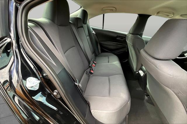 Certified Used 2025 Midnight Black Metallic Toyota LE image 53