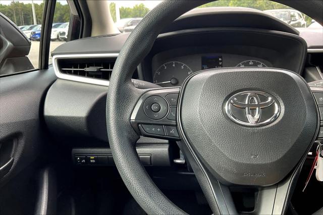Certified Used 2025 Midnight Black Metallic Toyota LE image 56