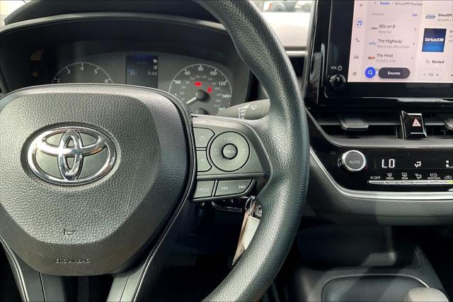 Certified Used 2025 Midnight Black Metallic Toyota LE image 57