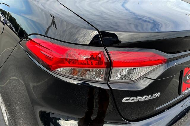 Certified Used 2025 Midnight Black Metallic Toyota LE image 61