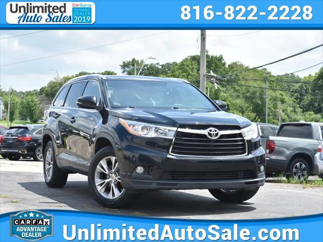 2015 Toyota Highlander XLE V6 for sale in Kansas City, MO