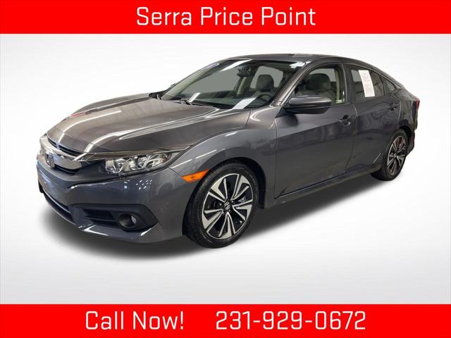 2018 Honda Civic EX-T for sale in TRAVERSE CITY, MI