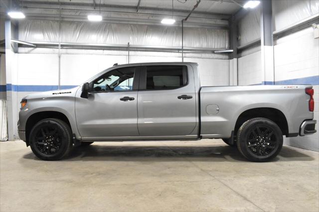 Used 2023 Chevrolet Silverado 1500 4WD Crew Cab Standard Bed Custom For Sale in Toledo, OH