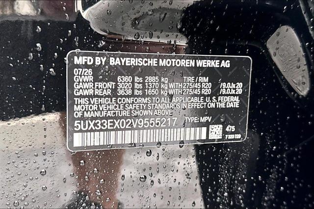 2027 BMW X6 xDrive40i