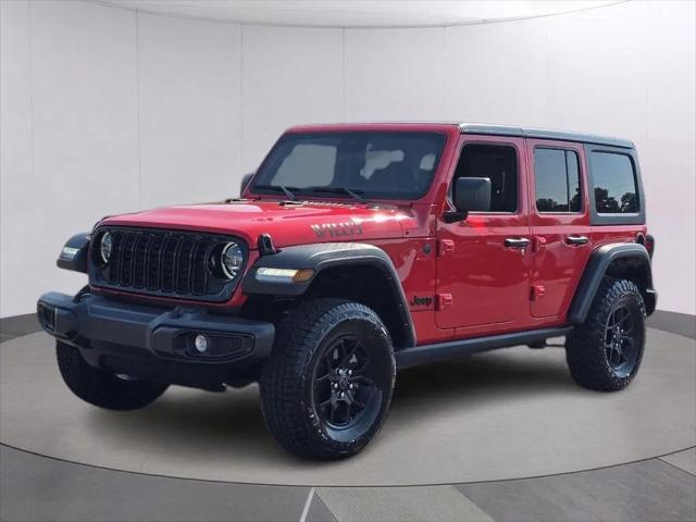 2025 Jeep Wrangler 4-Door Willys 4x4 for sale in Jackson, MS
