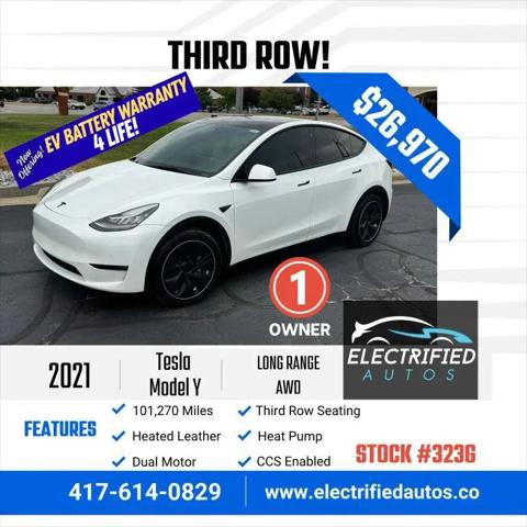 2021 Tesla Model Y Long Range Dual Motor All-Wheel Drive for sale in Joplin, MO
