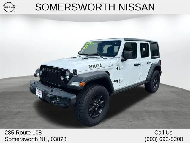 2021 Jeep Wrangler Willys Sport 4x4 for sale in Somersworth, NH