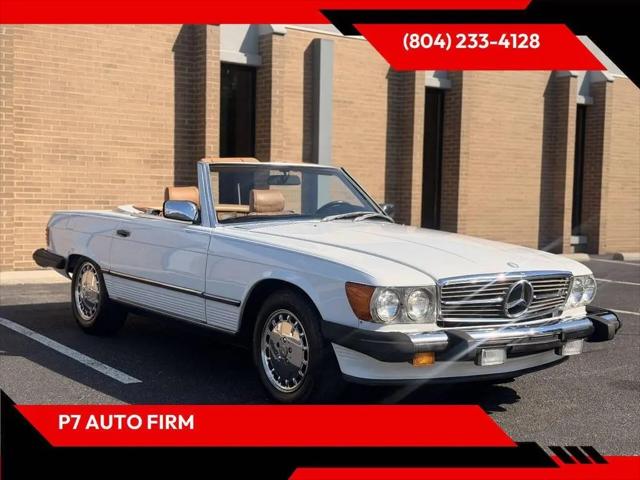 1988 Mercedes-Benz 560 SERIES 560 SL 2dr Convertible for sale in Richmond, VA