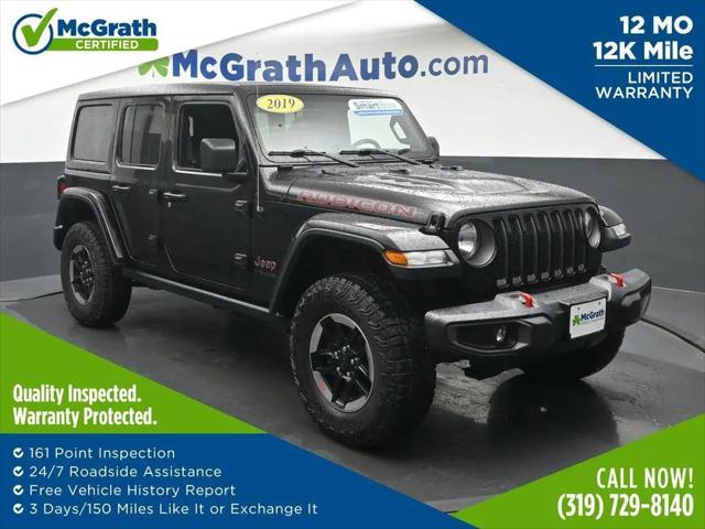 2019 Jeep Wrangler Unlimited Rubicon 4x4 for sale in Cedar Rapids, IA