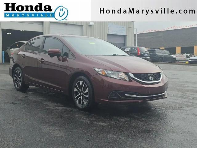 2015 Honda Civic EX for sale in Marysville, OH