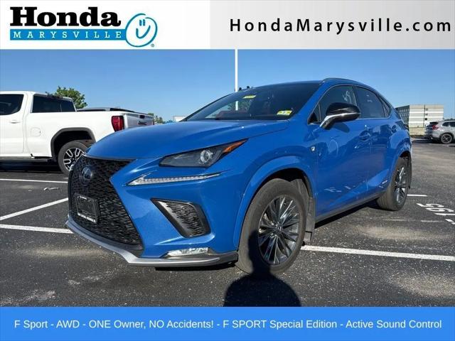 2021 Lexus NX 300h F SPORT Black Line for sale in Marysville, OH