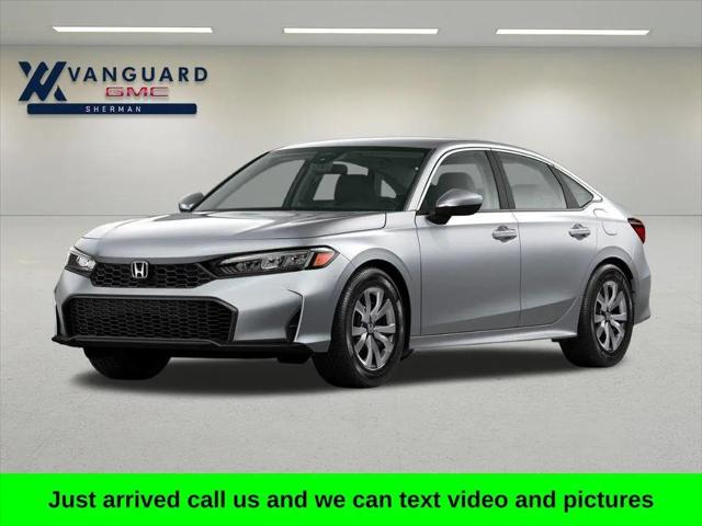 2025 Honda Civic LX for sale in Sherman, TX
