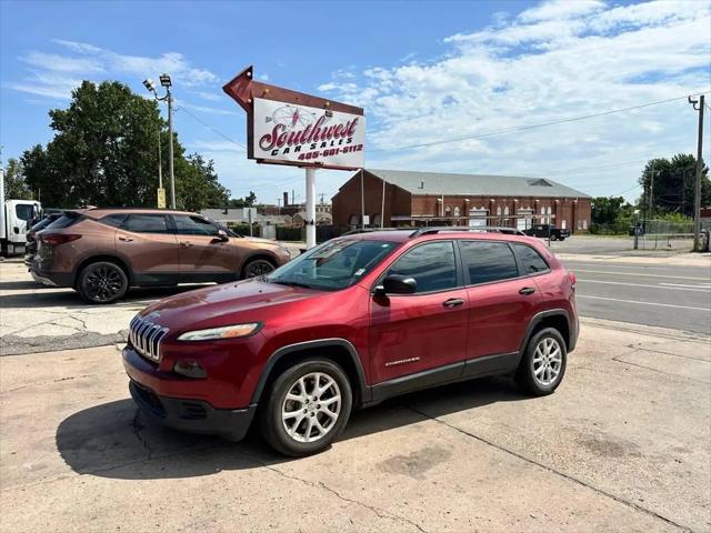 2016 Jeep Cherokee Sport for sale in OKLAHOMA CITY, OK