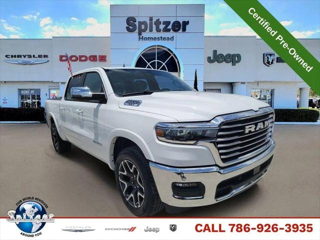2025 Ram 1500 Laramie Crew Cab 4x4 57 Box for sale in Homestead, FL