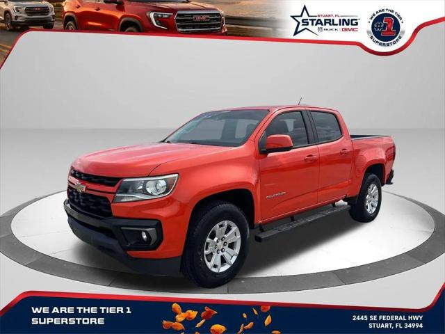 2021 Chevrolet Colorado 2WD Crew Cab Short Box LT for sale in Stuart, FL