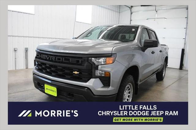 2023 Chevrolet Silverado 1500 4WD Crew Cab Short Bed WT for sale in Little Falls, MN