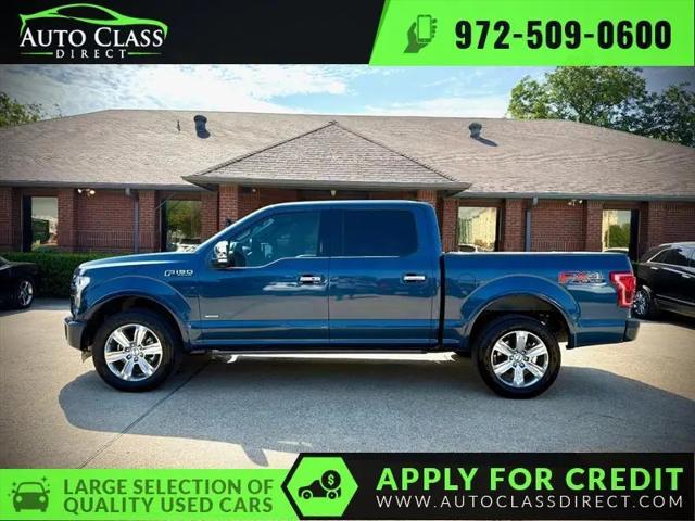 2017 Ford F-150 Platinum for sale in Plano, TX
