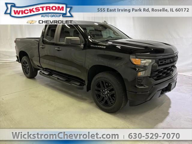 2023 Chevrolet Silverado 1500 4WD Double Cab Standard Bed Custom for sale in Roselle, IL