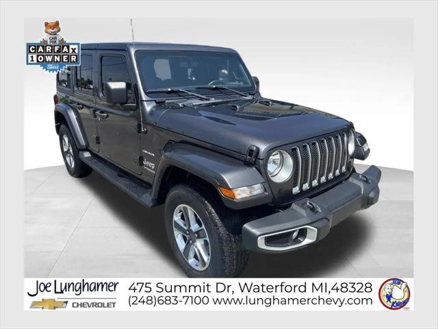 2022 Jeep Wrangler Unlimited Sahara 4x4 for sale in Waterford, MI
