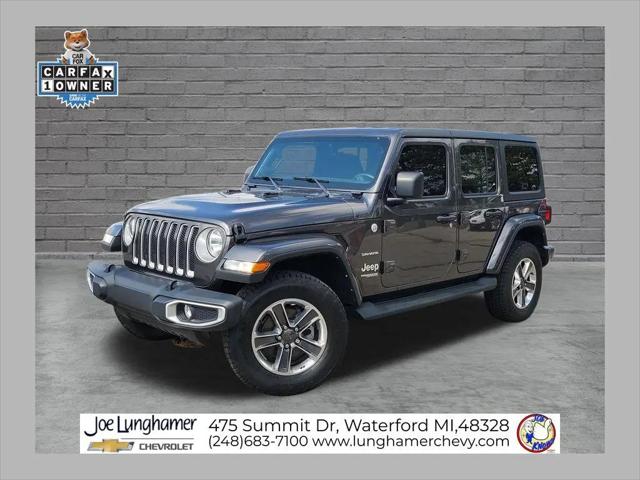 2022 Jeep Wrangler Unlimited Sahara 4x4 for sale in Waterford, MI