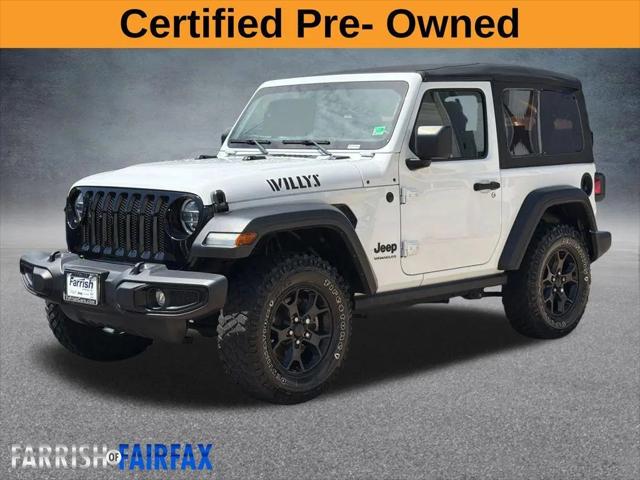 2022 Jeep Wrangler Willys 4x4 for sale in Fairfax, VA