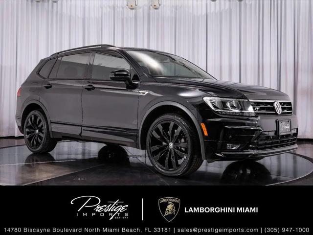 2020 Volkswagen Tiguan 2.0T SE R-Line Black for sale in Miami, FL