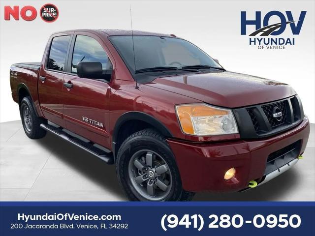 2013 Nissan Titan PRO-4X for sale in Venice, FL