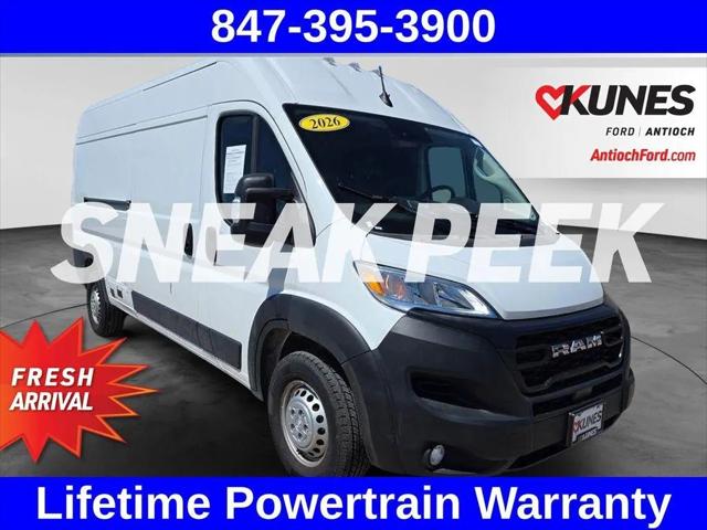2026 Ram ProMaster 2500 Cargo Van Tradesman High Roof 159 WB w/Pass Seat for sale in Antioch, IL