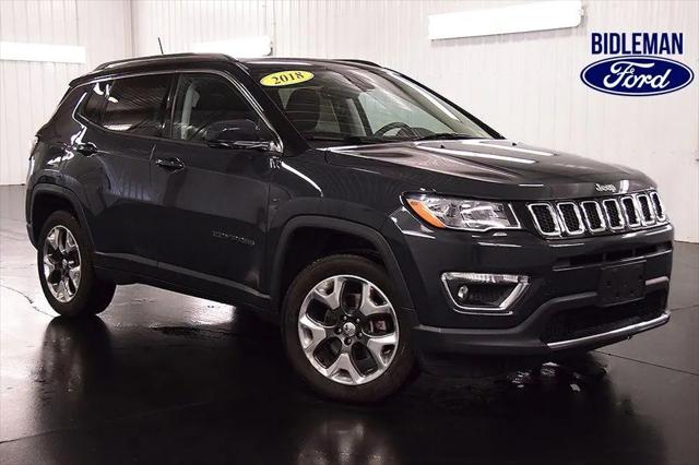 2018 Jeep Compass Limited 4x4 for sale in Auburn, NY