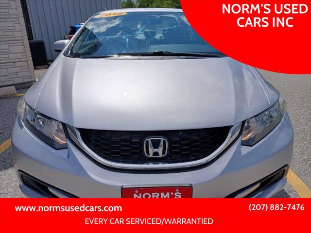2015 Honda Civic LX for sale in Wiscasset, ME