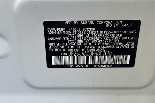 2017 Subaru Forester 2.5i