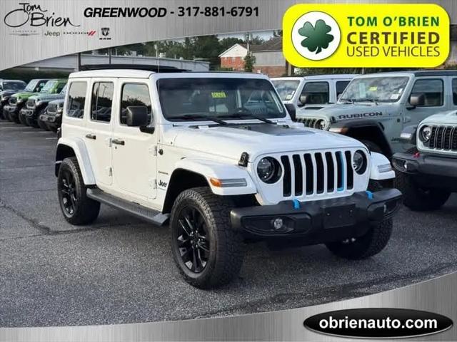 2023 Jeep Wrangler 4xe Sahara 4x4 for sale in Greenwood, IN