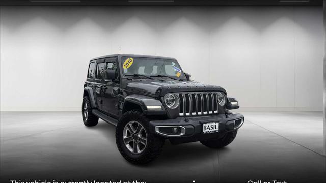 2018 Jeep Wrangler Unlimited Sahara 4x4 for sale in Williamsville, NY