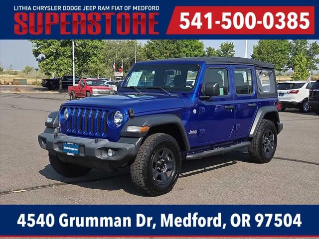2018 Jeep Wrangler Unlimited Sport 4x4 for sale in Medford, OR