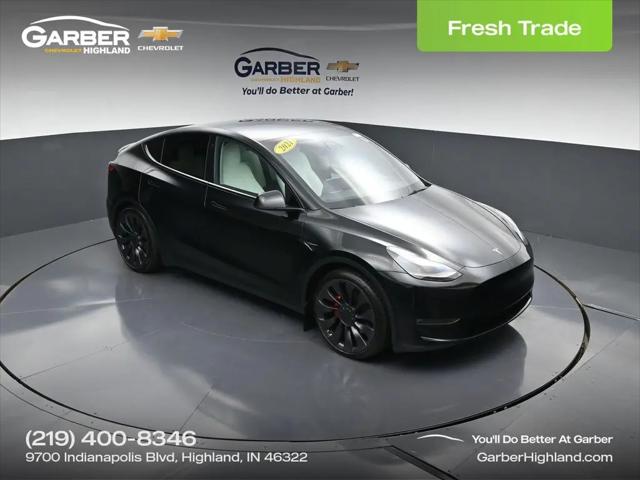 2021 Tesla Model Y Performance Dual Motor All-Wheel Drive for sale in Highland, IN