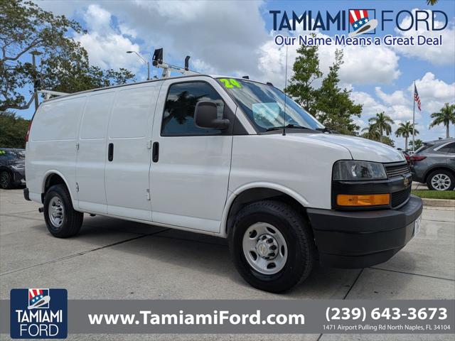 2024 Chevrolet Express Cargo Van RWD 2500 Regular Wheelbase WT for sale in Naples, FL