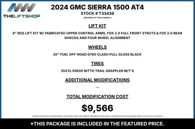 2024 GMC Sierra 1500 AT4 for sale in Mesa, AZ