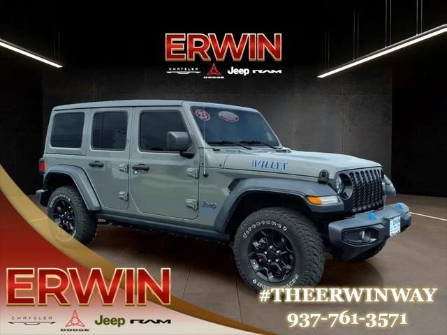 2023 Jeep Wrangler 4xe 4x4 for sale in Troy, OH