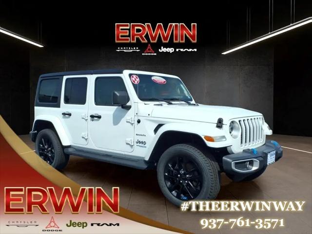 2022 Jeep Wrangler 4xe Unlimited Sahara 4x4 for sale near Troy, OH