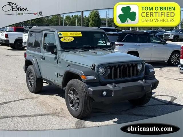 2025 Jeep Wrangler 2-Door Sport S 4x4 for sale in Indianapolis, IN