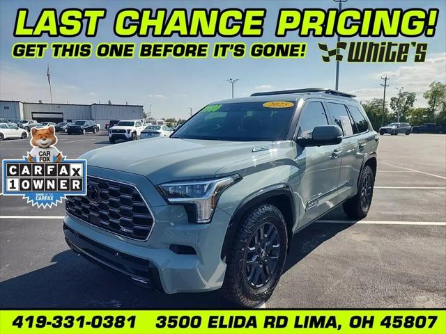 2025 Toyota Sequoia Platinum for sale in Lima, OH