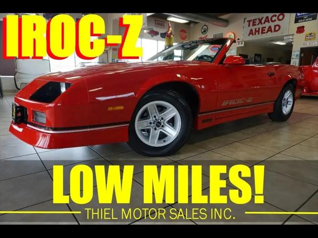 1988 Chevrolet Camaro IROC-Z for sale in De Witt, IA