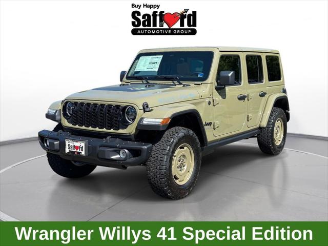 2026 Jeep Wrangler WRANGLER 4-DOOR WILLYS 41 2026 Jeep Wrangler WRANGLER 4-DOOR WILLYS 41